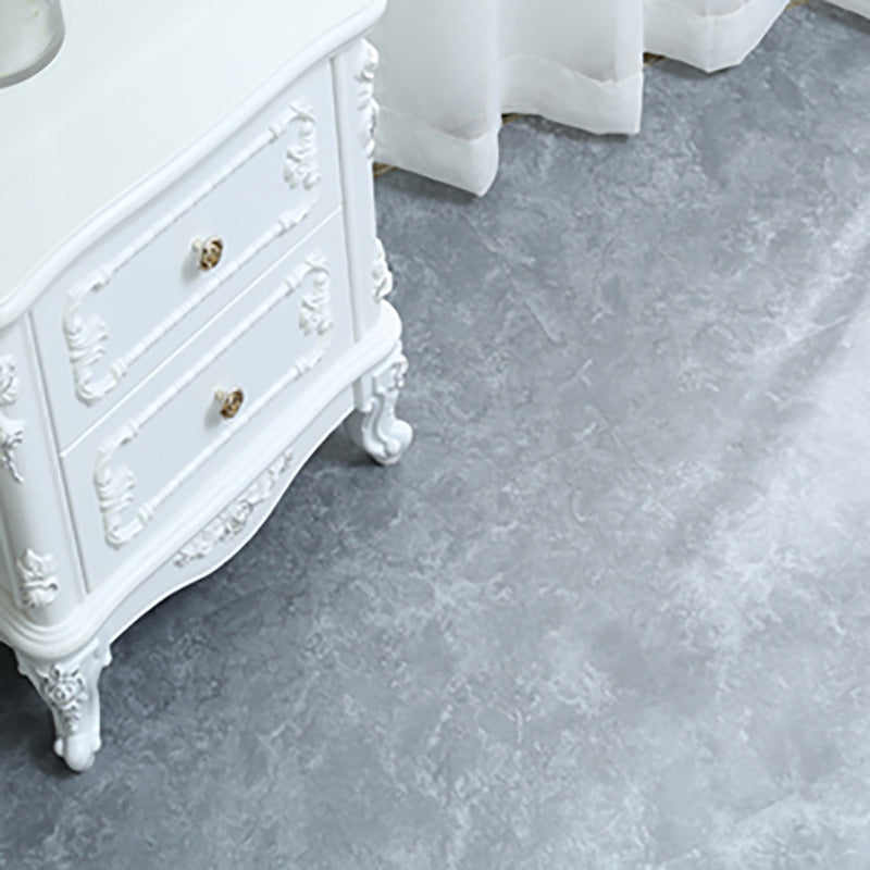 Square fireproof PVC floor coverings, removable and adhesive, waterproof PVC floor coverings