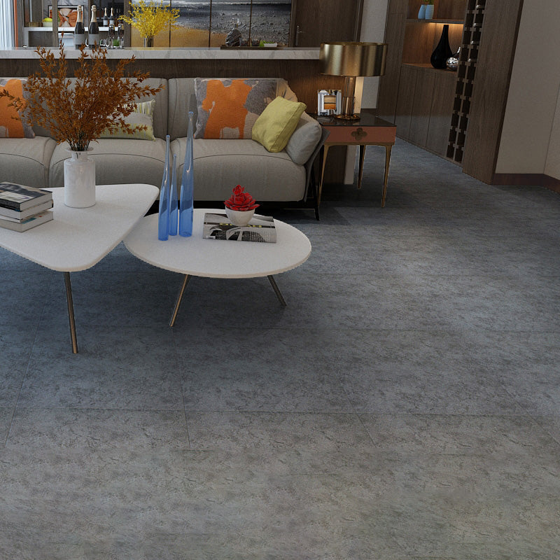 Square fireproof PVC floor coverings, removable and adhesive, waterproof PVC floor coverings