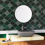 Arabesque Peel and Stick Tiles Mosaic Tiles Self-Adhesive Backsplash