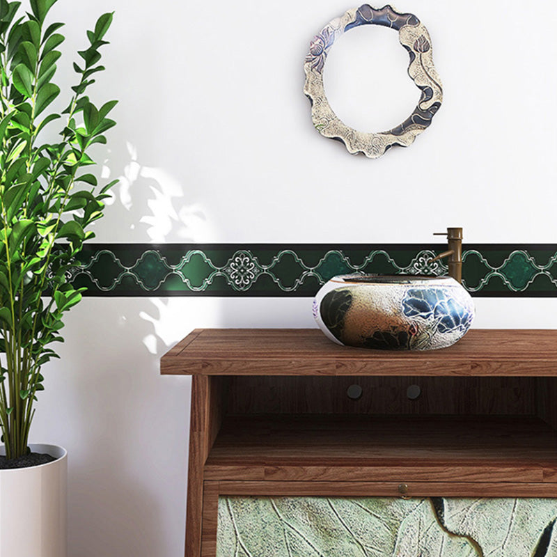 Arabesque Peel and Stick Tiles Mosaic Tiles Self-Adhesive Backsplash