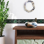 Arabesque Peel and Stick Tiles Mosaic Tiles Self-Adhesive Backsplash