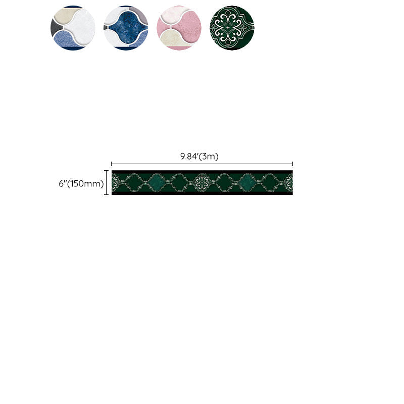 Arabesque Peel and Stick Tiles Mosaic Tiles Self-Adhesive Backsplash