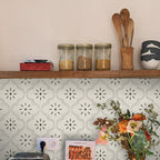 White Peel and Stick Mosaic Tile Peel and Stick Backsplash 10 Pack