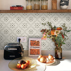 White Peel and Stick Mosaic Tile Peel and Stick Backsplash 10 Pack