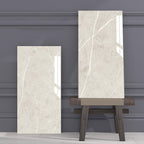 Modern Peel-and-Stick Back Wall PVC Rectangular Wall Tile for Kitchen and Bathroom