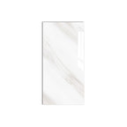 Modern Peel-and-Stick Back Wall PVC Rectangular Wall Tile for Kitchen and Bathroom