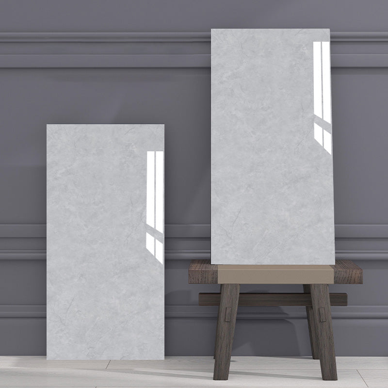 Modern Peel-and-Stick Back Wall PVC Rectangular Wall Tile for Kitchen and Bathroom