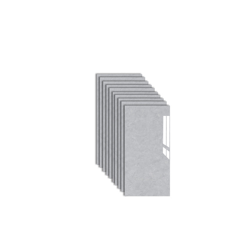 Modern Peel-and-Stick Back Wall PVC Rectangular Wall Tile for Kitchen and Bathroom