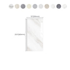 Modern Peel-and-Stick Back Wall PVC Rectangular Wall Tile for Kitchen and Bathroom