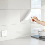 Modern splash protection tile PVC self-adhesive wallpaper for kitchen splash protection