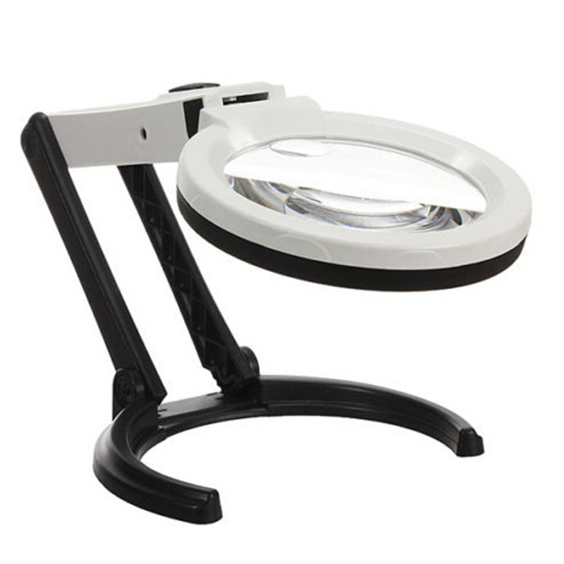 Magnifier Lamp with 12 LED Lights
