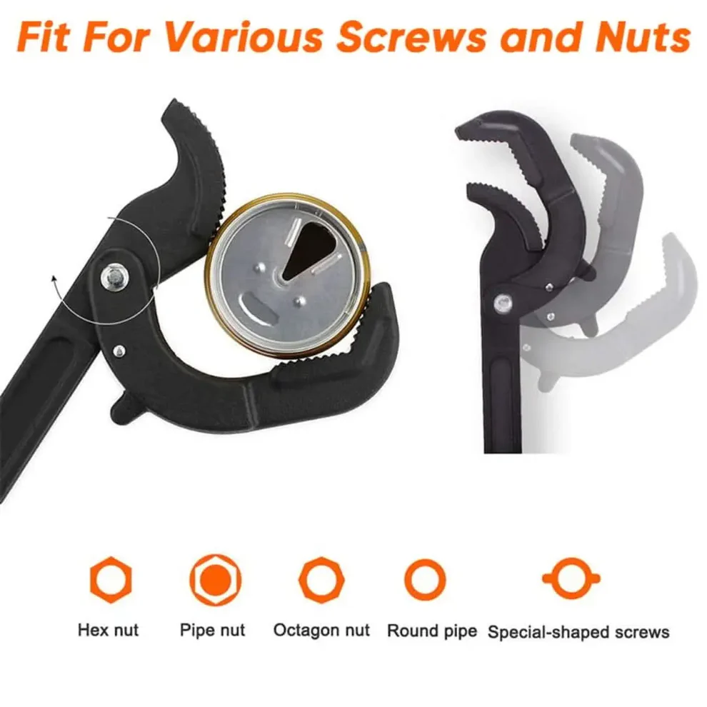Multifunction pipe wrench