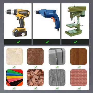 Eccentric Drill Set - High Hardness Success