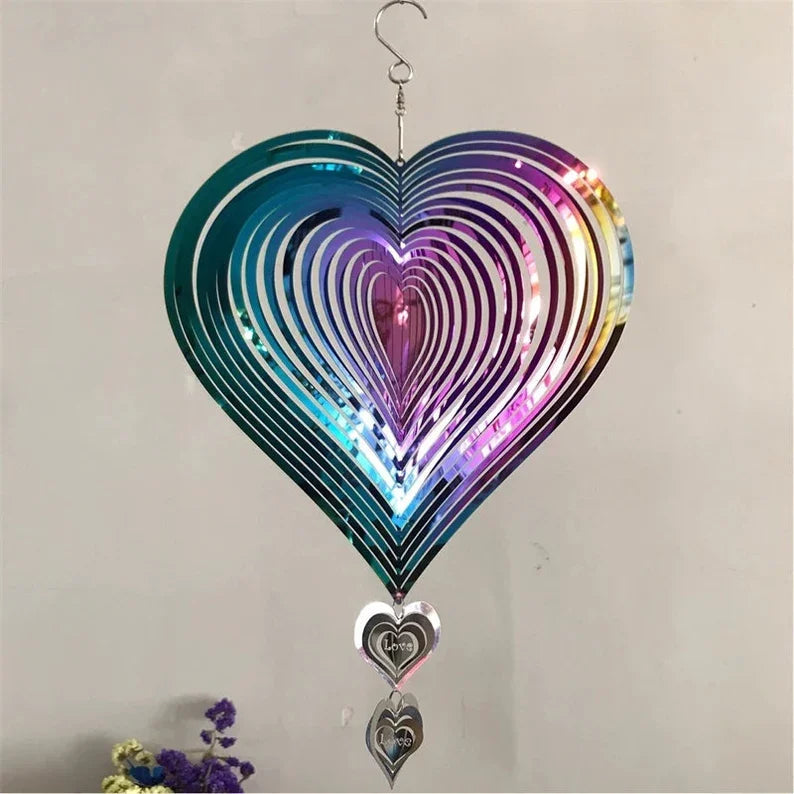 Rotating Wind Bell made of Stainless Steel