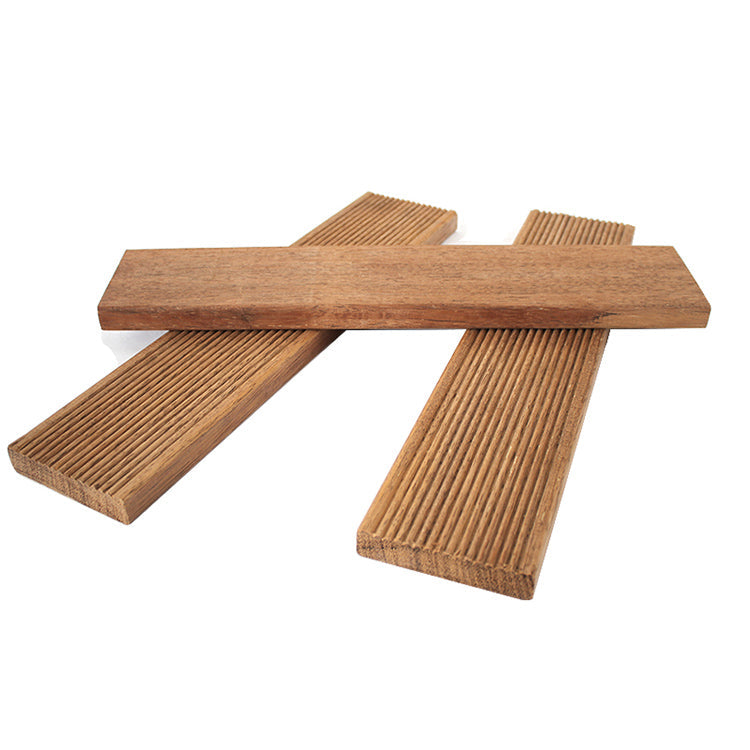 Modern solid hardwood flooring Merbau wood side cladding for terrace