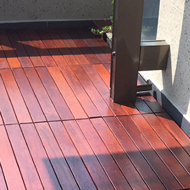 Modern solid hardwood flooring Merbau wood side cladding for terrace