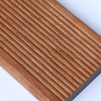 Modern solid hardwood flooring Merbau wood side cladding for terrace