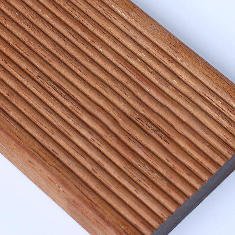 Modern solid hardwood flooring Merbau wood side cladding for terrace