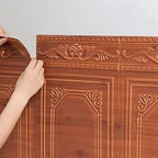 Classic Wall Access Door Peel and Stick 3D Embossed Wall Ceiling for the Living Room