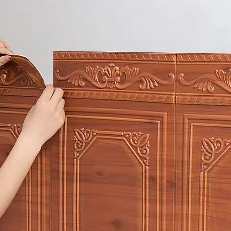 Classic Wall Access Door Peel and Stick 3D Embossed Wall Ceiling for the Living Room