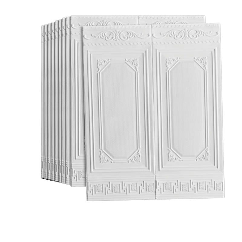 Classic Wall Access Door Peel and Stick 3D Embossed Wall Ceiling for the Living Room