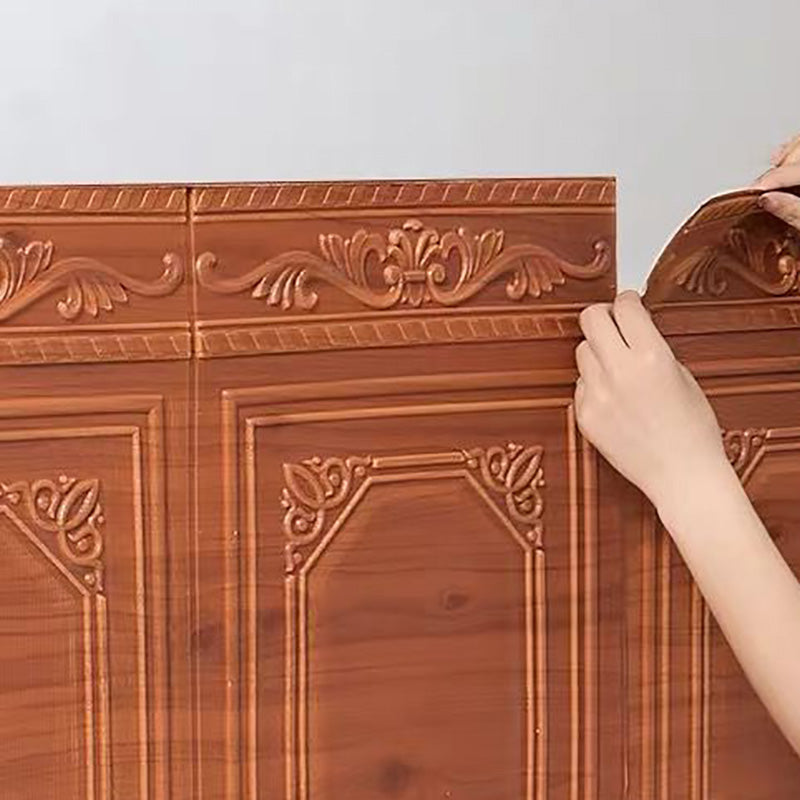 Classic Wall Access Door Peel and Stick 3D Embossed Wall Ceiling for the Living Room