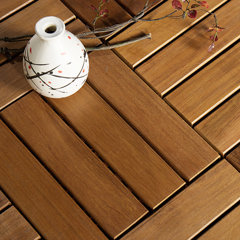 Traditional Floor Tile Interlocking Composite Outdoor Flooring Floor Tile