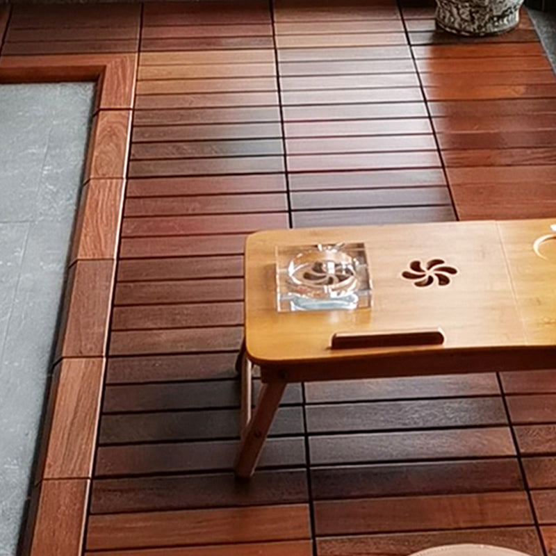 Traditional Floor Tile Interlocking Composite Outdoor Flooring Floor Tile