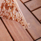 Traditional Floor Tile Interlocking Composite Outdoor Flooring Floor Tile