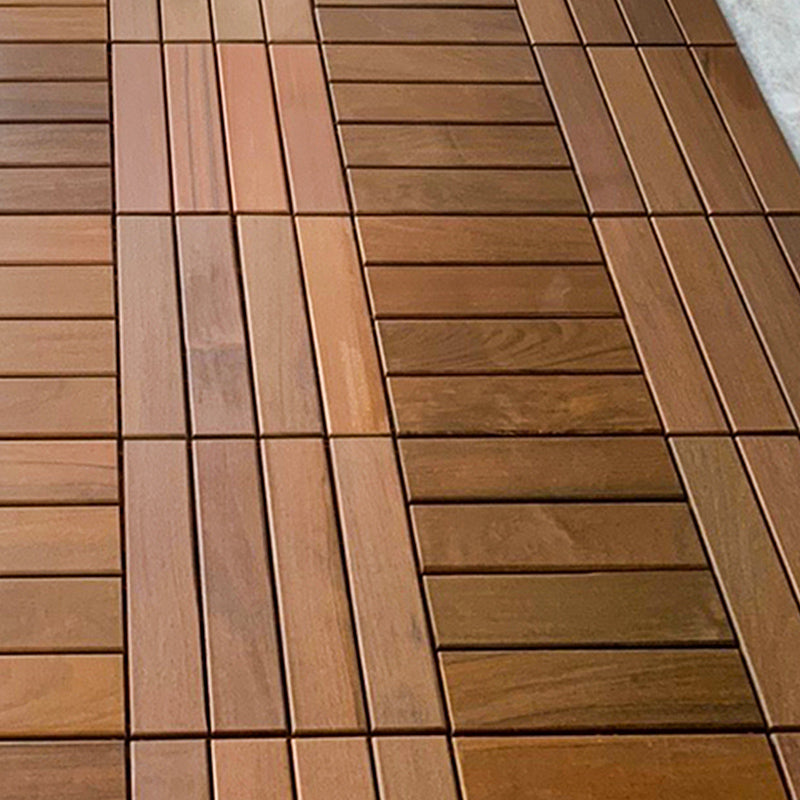 Traditional Floor Tile Interlocking Composite Outdoor Flooring Floor Tile