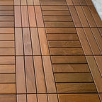 Traditional Floor Tile Interlocking Composite Outdoor Flooring Floor Tile