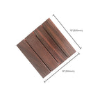 Traditional Floor Tile Interlocking Composite Outdoor Flooring Floor Tile