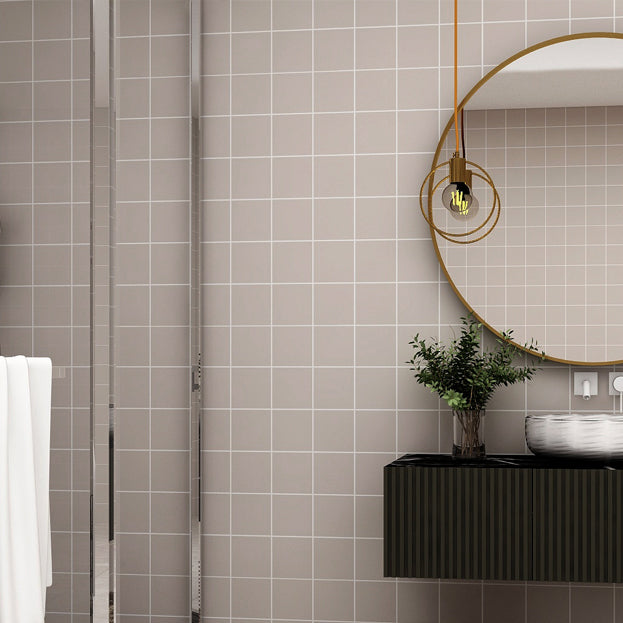 PVC waterproof mosaic tile for bathroom splash protection scratch-resistant