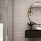 PVC waterproof mosaic tile for bathroom splash protection scratch-resistant