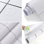 PVC waterproof mosaic tile for bathroom splash protection scratch-resistant