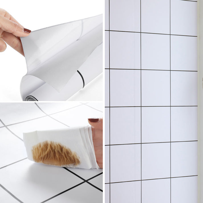 PVC waterproof mosaic tile for bathroom splash protection scratch-resistant