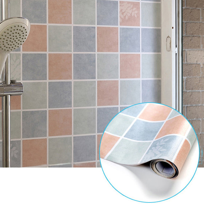 PVC waterproof mosaic tile for bathroom splash protection scratch-resistant