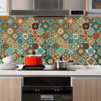 PVC Mold Resistant Floor Tile for Kitchen Backsplash Scratch Resistant