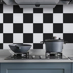 Modern waterproof PVC mosaic tile for kitchen backsplash scratch-resistant