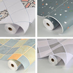 Modern waterproof PVC mosaic tile for kitchen backsplash scratch-resistant