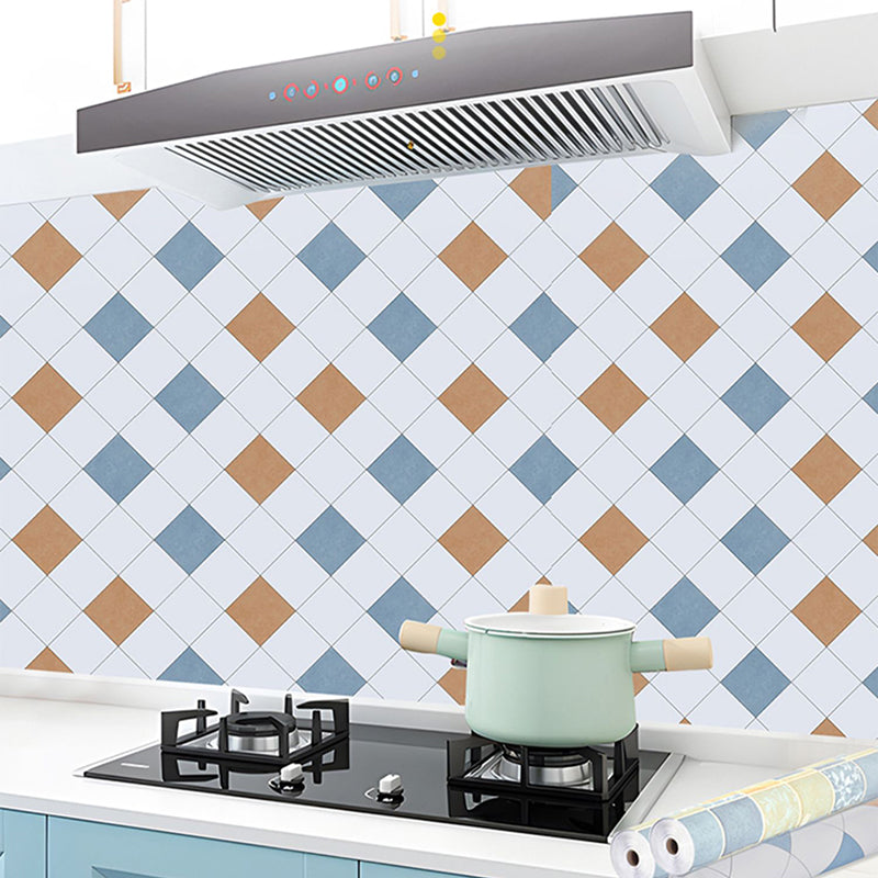 Modern waterproof PVC mosaic tile for kitchen backsplash scratch-resistant