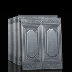 Contemporary waterproof 3D wall panel veneer for peeling and sticking for interior walls