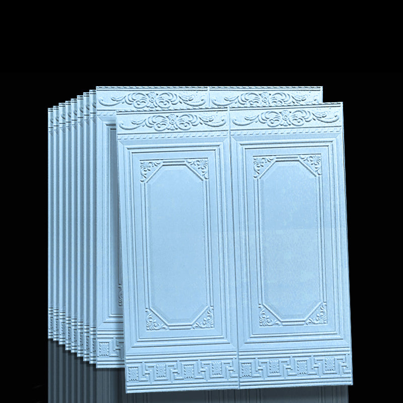 Contemporary waterproof 3D wall panel veneer for peeling and sticking for interior walls