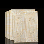 Contemporary waterproof 3D wall panel veneer for peeling and sticking for interior walls