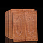 Contemporary waterproof 3D wall panel veneer for peeling and sticking for interior walls