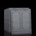 Contemporary waterproof 3D wall panel veneer for peeling and sticking for interior walls