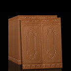 Contemporary waterproof 3D wall panel veneer for peeling and sticking for interior walls