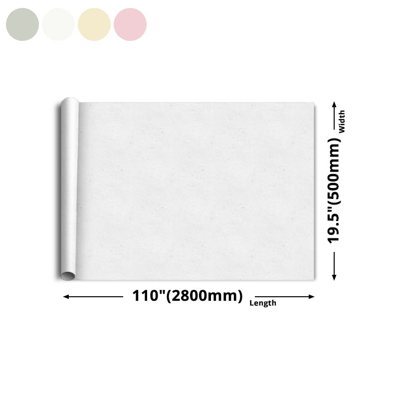 Modern Splash Protection Panels Single Color Removable and Adhesive Waterproof Wall Covering