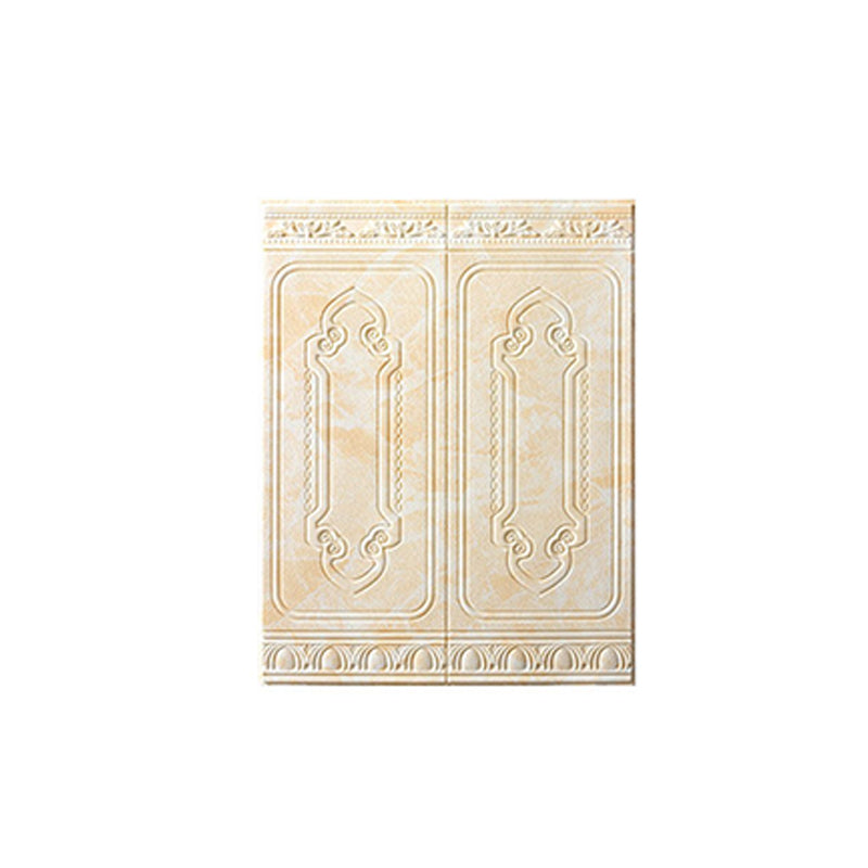 Glam Scratch Resistance Wainscoting 3D Peel and Stick Interior Wall Panel