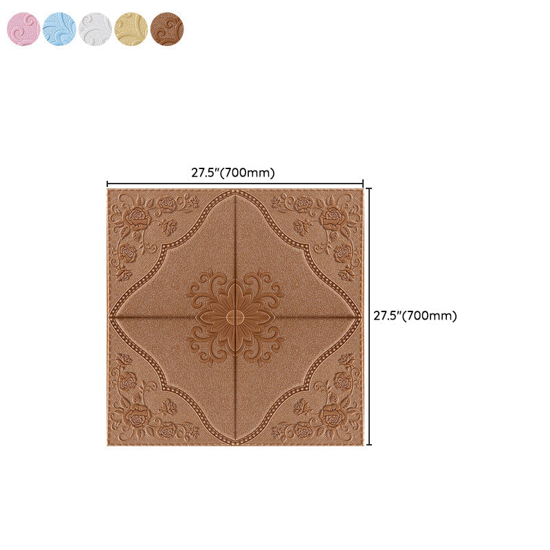Glam Scratch Resistance Wainscoting 3D Peel and Stick Interior Wall Panel